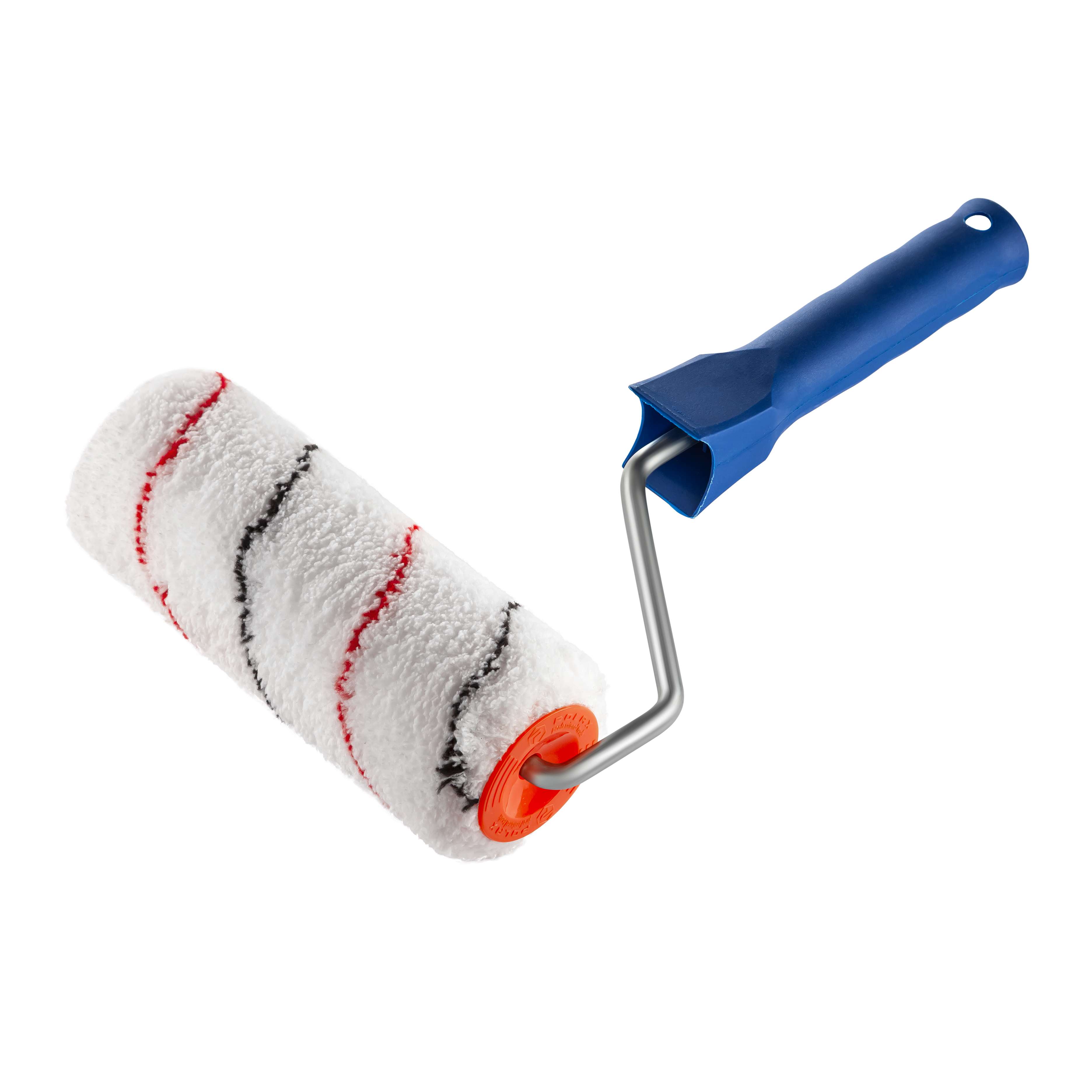 Валик "Мiкрофiбра" мастер 8 Х 48 Х 180мм з ручкою до валика 8 Х 180 мм POLAX